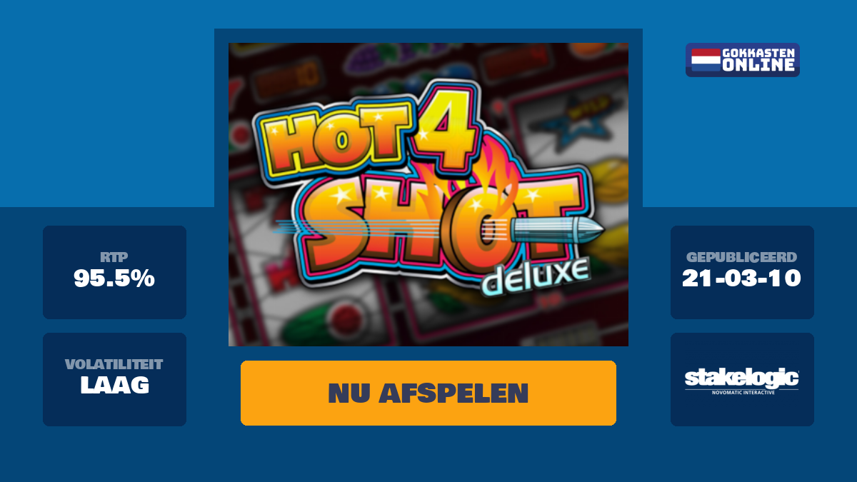 Hot4Shot Deluxe slot