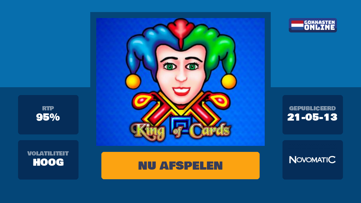 King of Cards - Speel deze gokkast gratis online