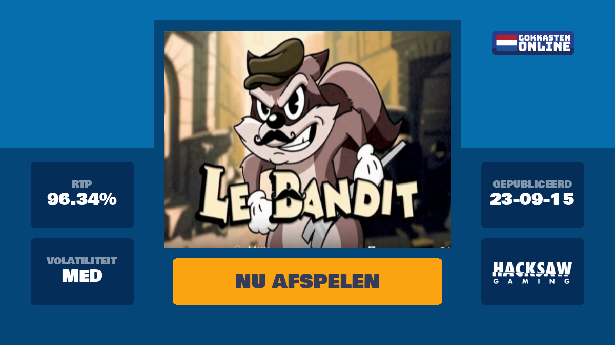 Le Bandit demo slot